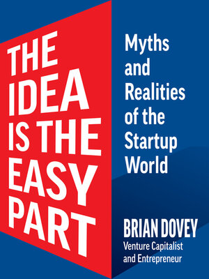 cover image of The Idea Is the Easy Part